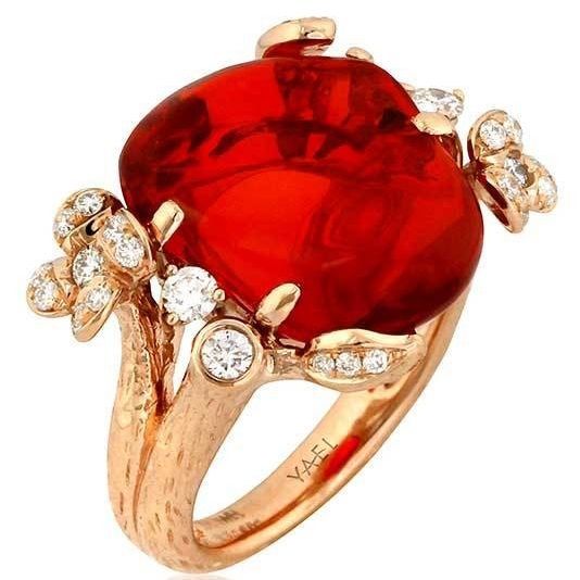 Fashion accessory, Jewellery, Red, Engagement ring, Gemstone, Diamond, Ring, Ruby, Crystal, Pre-engagement ring, 