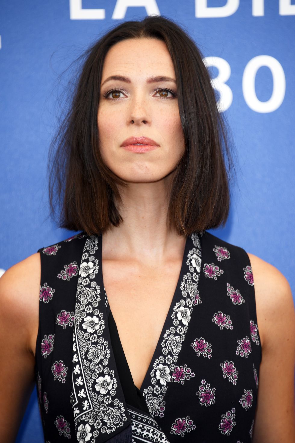 VENICE, ITALY - AUGUST 30:  'Venezia 74' jury member Rebecca Hall attends the Jury photocall during the 74th Venice Film Festival at Sala Casino on August 30, 2017 in Venice, Italy.  (Photo by Venturelli/WireImage)