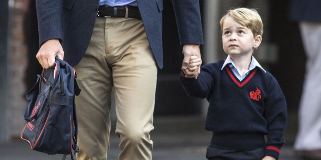 principe George primo giorno scuola