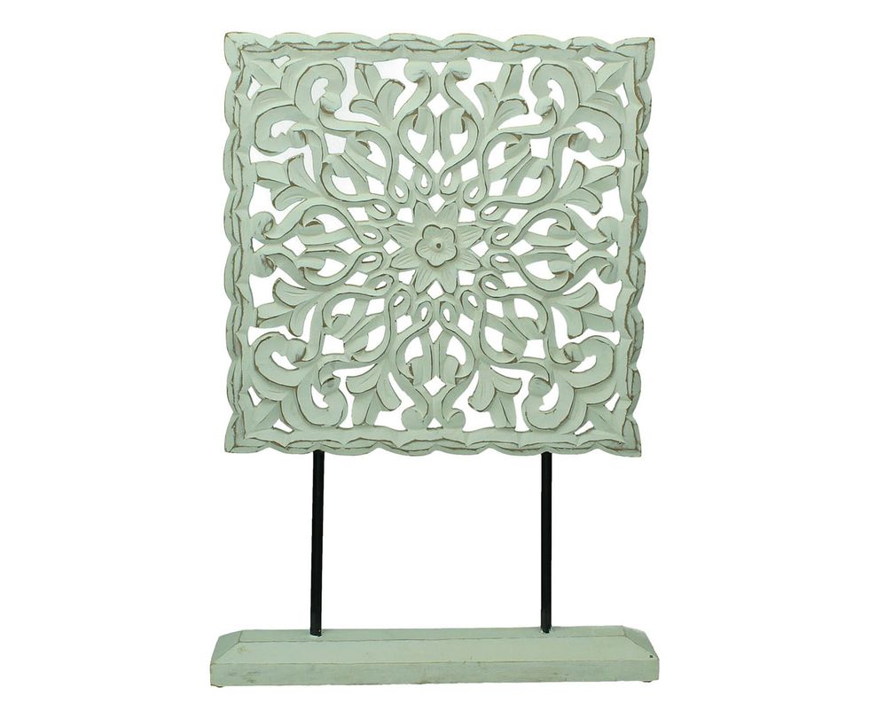 Rectangle, Table, Lampshade, Lamp, Lighting accessory, Furniture, Metal, Glass, 