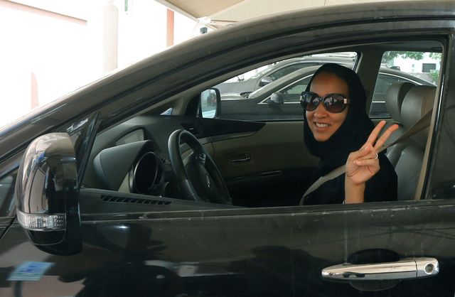Manal El Sharif alla guida