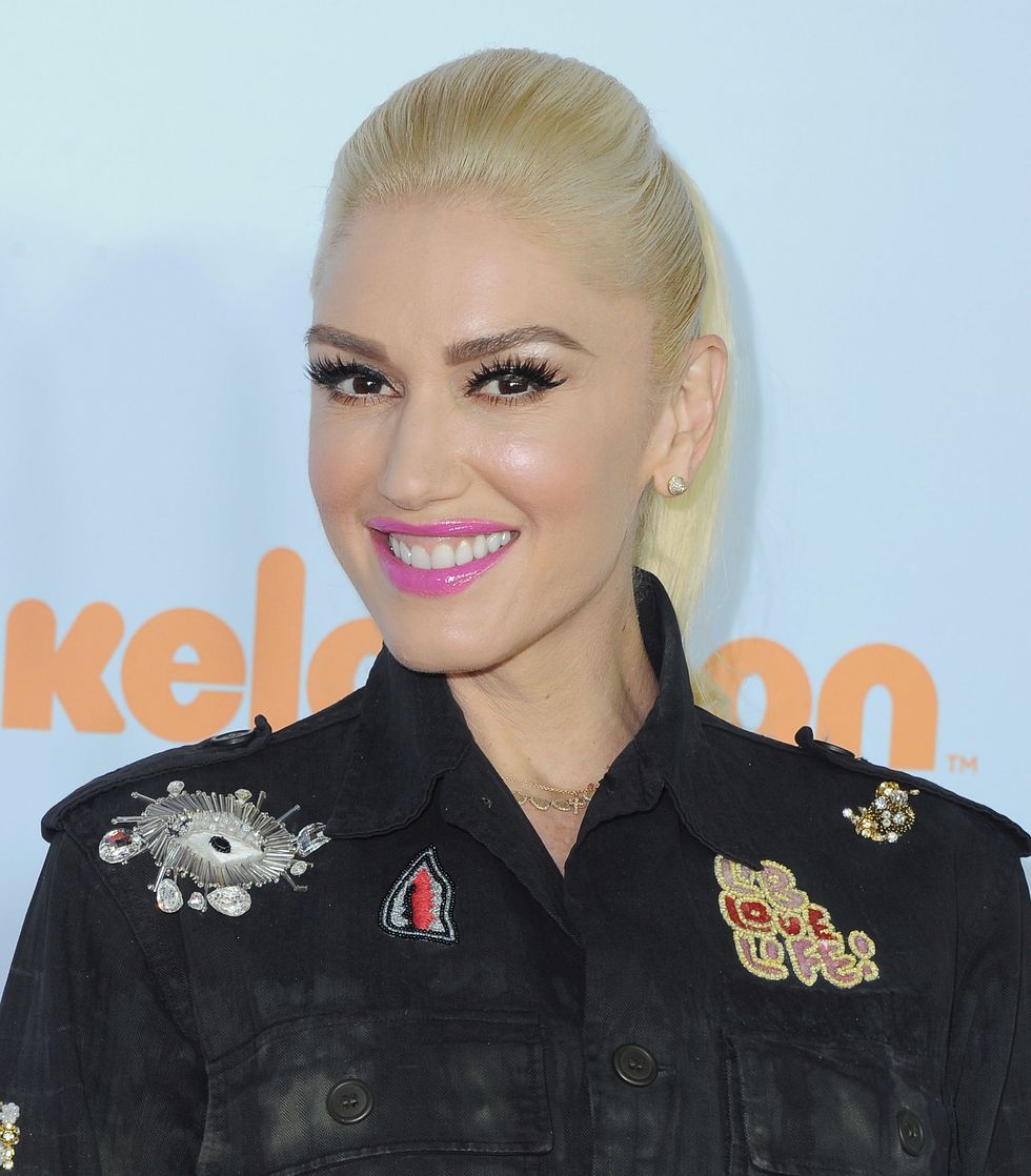 LOS ANGELES, CA - MARCH 11:  Singer Gwen Stefani arrives at the Nickelodeon's 2017 Kids' Choice Awards at USC Galen Center on March 11, 2017 in Los Angeles, California.  (Photo by Jon Kopaloff/FilmMagic)