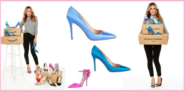 Footwear, High heels, Court shoe, Shoe, Leg, Electric blue, Plimsoll shoe, Ankle, Foot, Basic pump, 