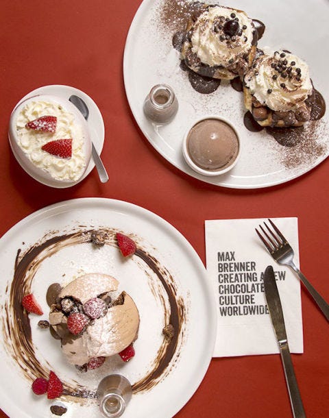 雲みたい Max Brenner の注目スイーツ 雲みたい Max Brenner の注目スイーツ