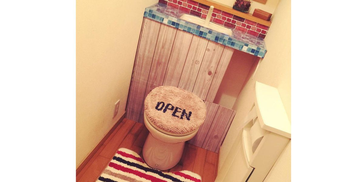 Diy トイレの タンク隠し がめっちゃオシャレ