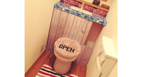 Diy トイレの タンク隠し がめっちゃオシャレ