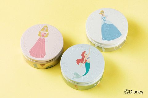 ディズニー プリンセス缶が可愛い 保湿クリーム登場