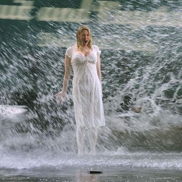 Fluid, Liquid, Water resources, Dress, Water feature, Wave, Wind wave, One-piece garment, Day dress, Fashion model, 