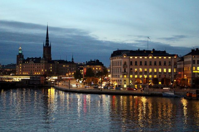 Waterway, Cloud, Water, City, Dusk, Reflection, Town, Channel, Evening, Tower, 