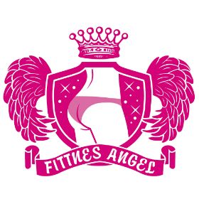 Pink, Logo, Magenta, Graphics, Crown, Clip art, Wing, Label, 