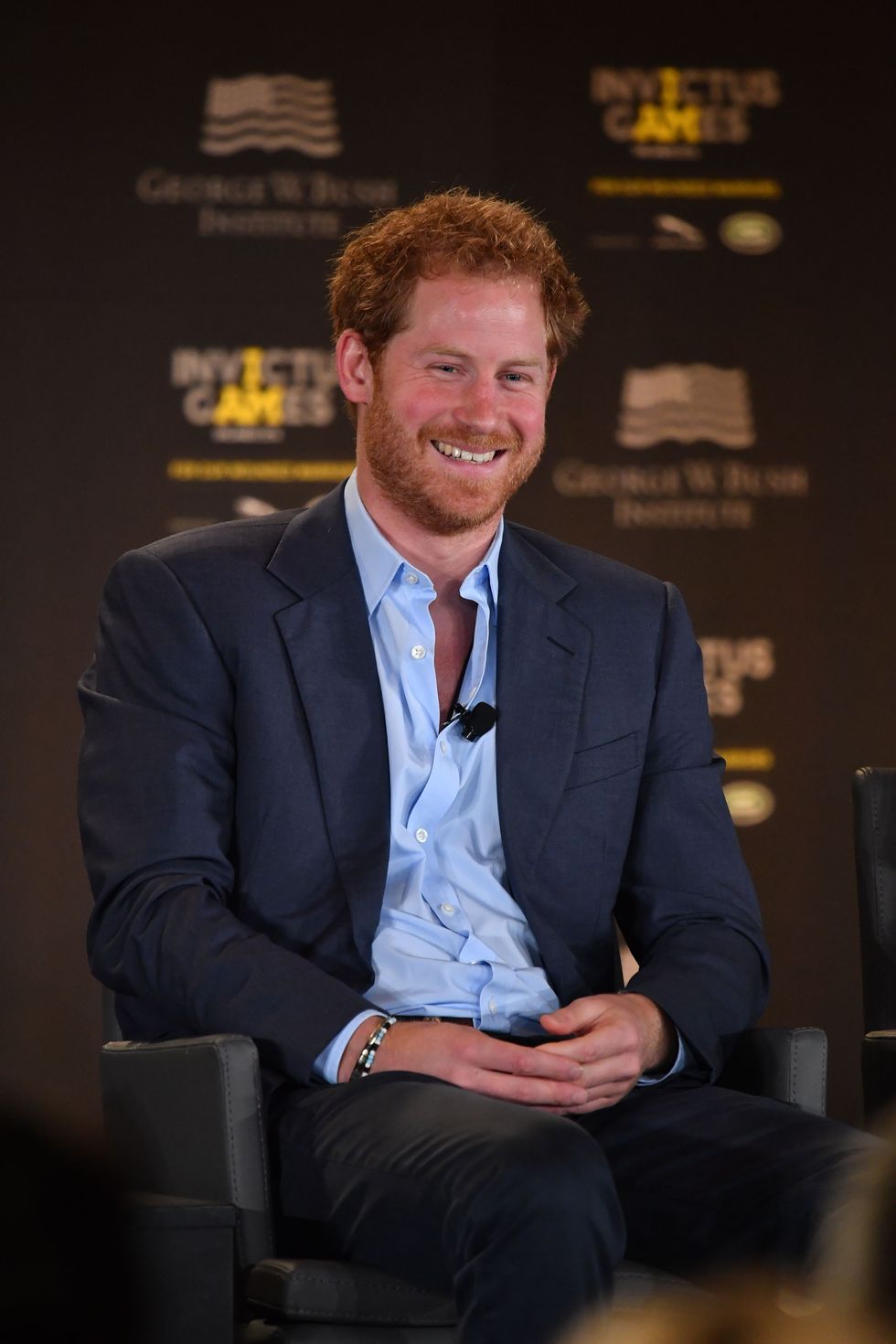 ハリー王子（2016年5月）。