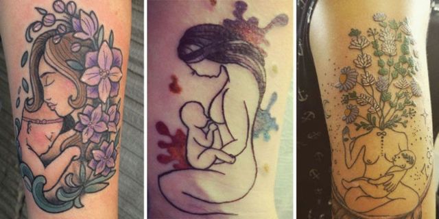子育ての記念に♡「授乳タトゥー」を入れる女子が増加中？