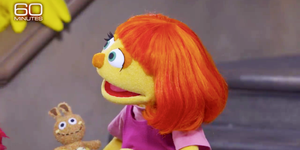 Yellow, Toy, Orange, Wig, Baby toys, Red hair, Bangs, Fictional character, Animation, Plush, 