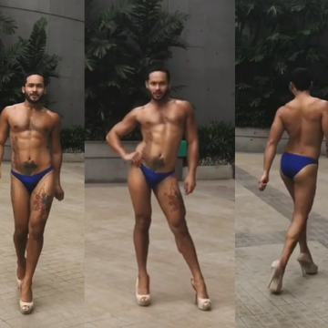 フィリピンの男子モデルの歩きっぷりが女子力高すぎる！