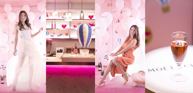 Pink, Beauty, Room, Wallpaper, Furniture, Magenta, Interior design, Peach, 
