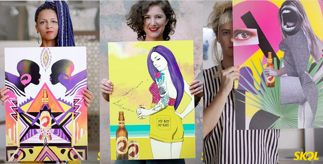 業界に新風を！女性達がデザインしたビールの広告が素敵♡
