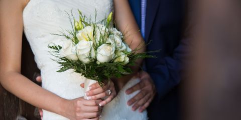Bouquet, Bride, Photograph, Flower Arranging, Cut flowers, Flower, Floristry, Wedding dress, Floral design, Dress, 