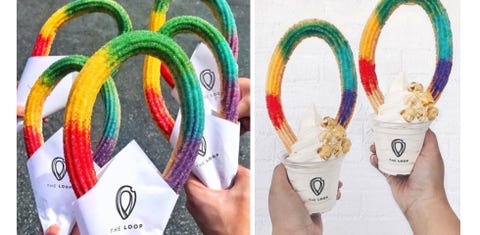 カラフルなチュロスがinstagramで大人気 カラフルなチュロスがinstagramで大人気