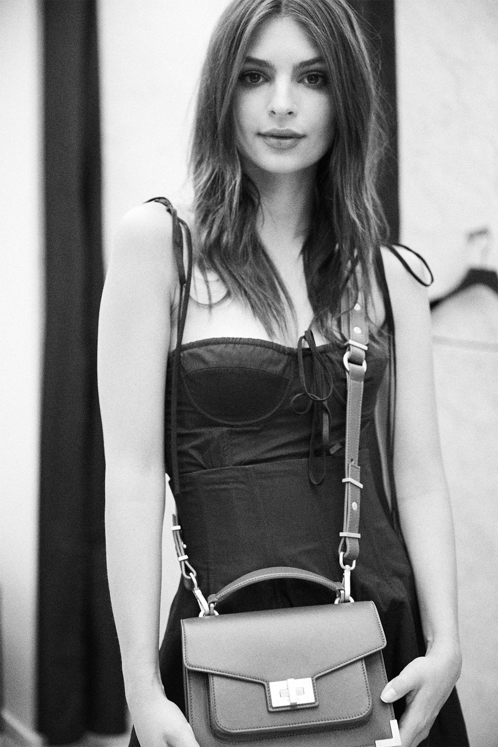 Shoulder, White, Black, Waist, Beauty, Black-and-white, Suspenders, Model, Joint, Photography, 