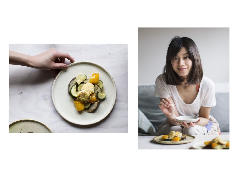 簡単ヘルシーな和のお料理「野菜のくずあん」／Mila Suminokuraポートレート