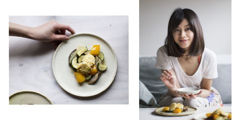簡単ヘルシーな和のお料理「野菜のくずあん」／Mila Suminokuraポートレート