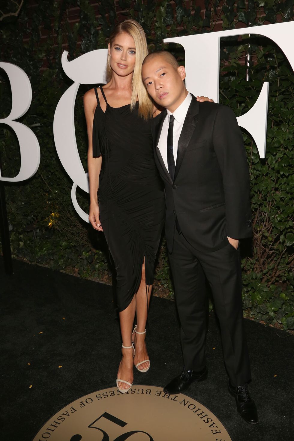 NEW YORK, NY - SEPTEMBER 09:  Doutzen Kroes and Jason Wu attend 2017 BoF 500 Gala at Public Hotel on September 9, 2017 in New York City.  (Photo by Sylvain Gaboury/Patrick McMullan via Getty Images)