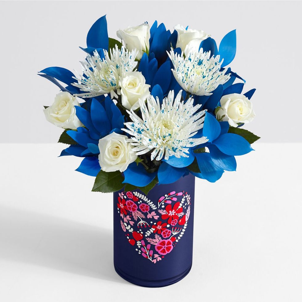 Flower, Blue, Bouquet, Cut flowers, Plant, Flowerpot, Flowering plant, Petal, Floristry, Flower Arranging, 