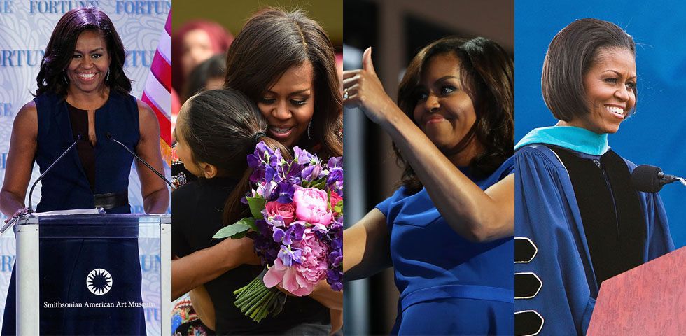 <p>1月17日で54歳を迎えたミシェル・オバマ。バラク・オバマ前大統領のすばらしきパートナーとして、ふたりの娘のたくましい母として、愛にあふれたファッショナブルなパワーウーマンとして、未だに世界を魅了し続ける彼女の、力強い格言をここにご紹介。後世にまで伝えたくなる、その言葉の数々をご覧あれ。<span class="redactor-invisible-space"></span></p>