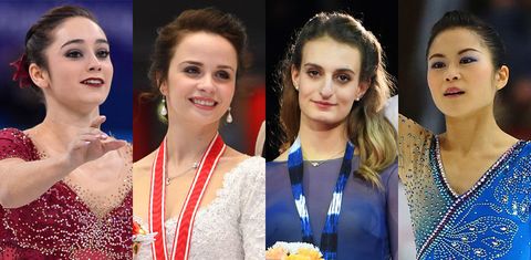 五輪の華 女子フィギュア選手の 氷上メイク アルバム