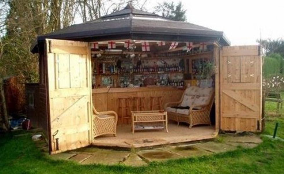 Here S Why Tiny Bar Sheds Are The, Outdoor Shed Bar