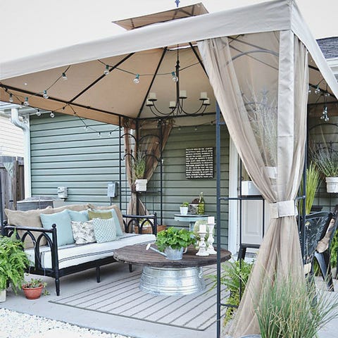 Liz Marie Blog Patio Before And After Patio Decorating Ideas