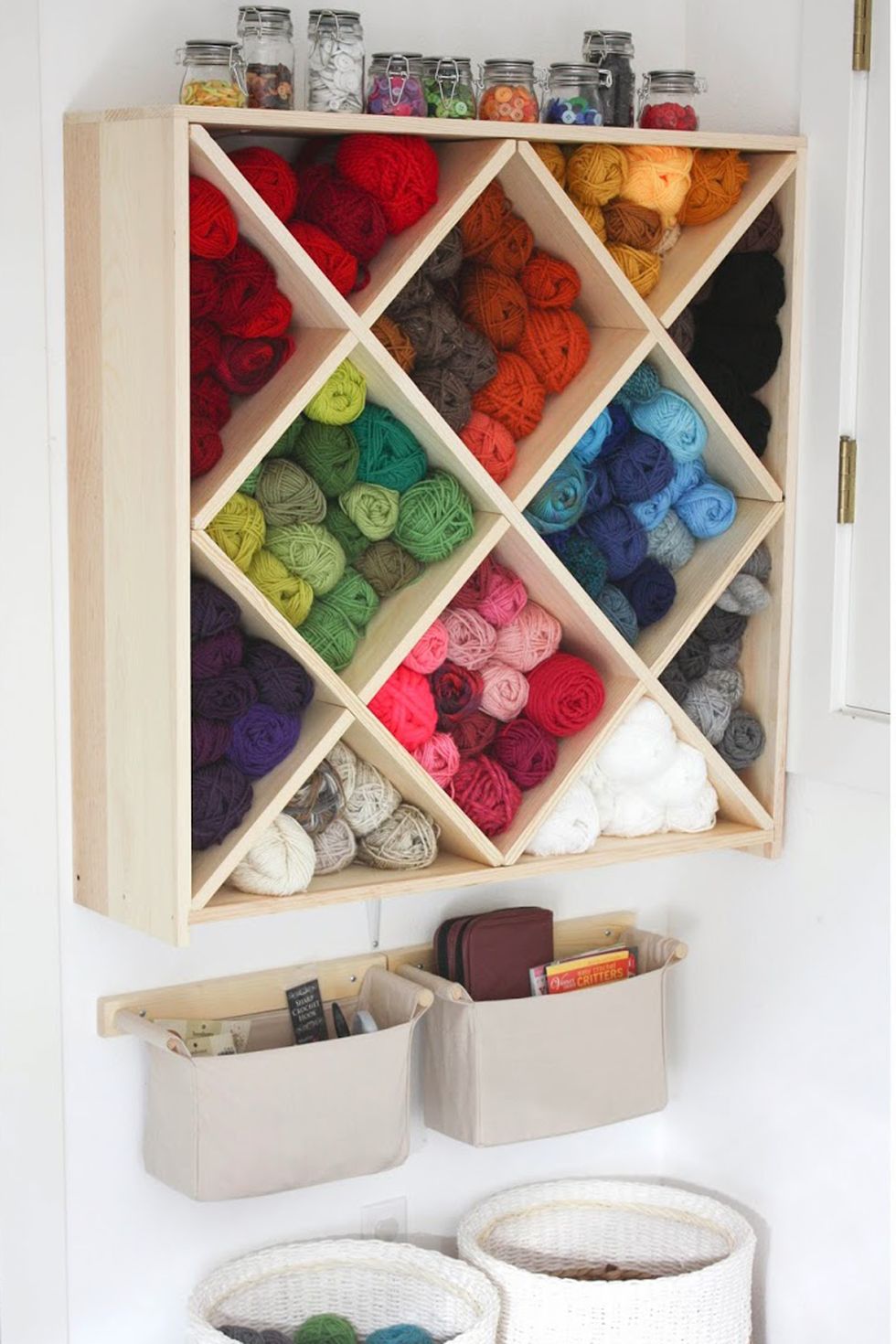 12 DIY Wall Organizers to Help Clean Up Your Space