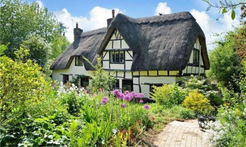 This Thatched English Cottage For Sale Is Pure Magic Wiltshire