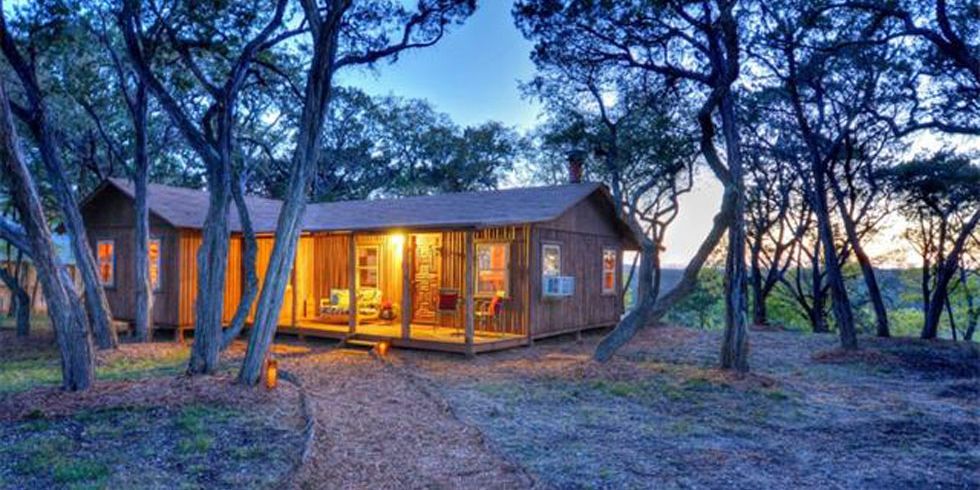 This Rustic Texas Cabin Made Entirely Out Of Cedar Is For ...