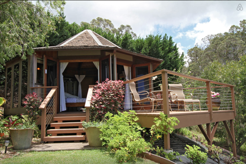 Peek Inside This Octagon Shaped Tropical Getaway