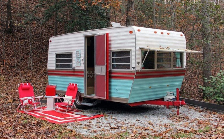 Step Inside This Colorful and Charming Retro Camper