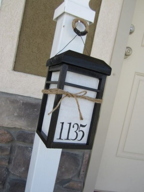 12 Diy House Number Ideas Cool House Numbers You Can Make