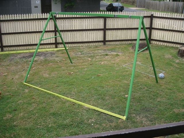 old swing set