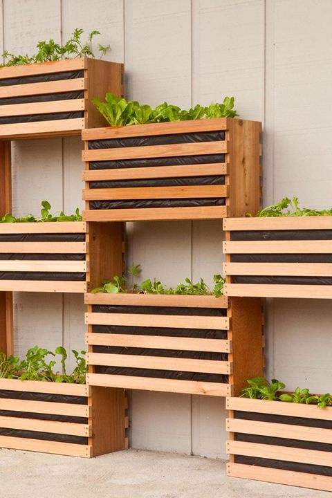 35 Creative Ways To Plant A Vertical Garden How Make - Large Wall Mounted Planters Outdoor