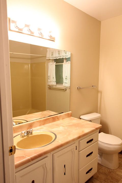 Wood, Plumbing fixture, Bathroom sink, Room, Architecture, Interior design, Property, Floor, Wall, Bathroom cabinet, 