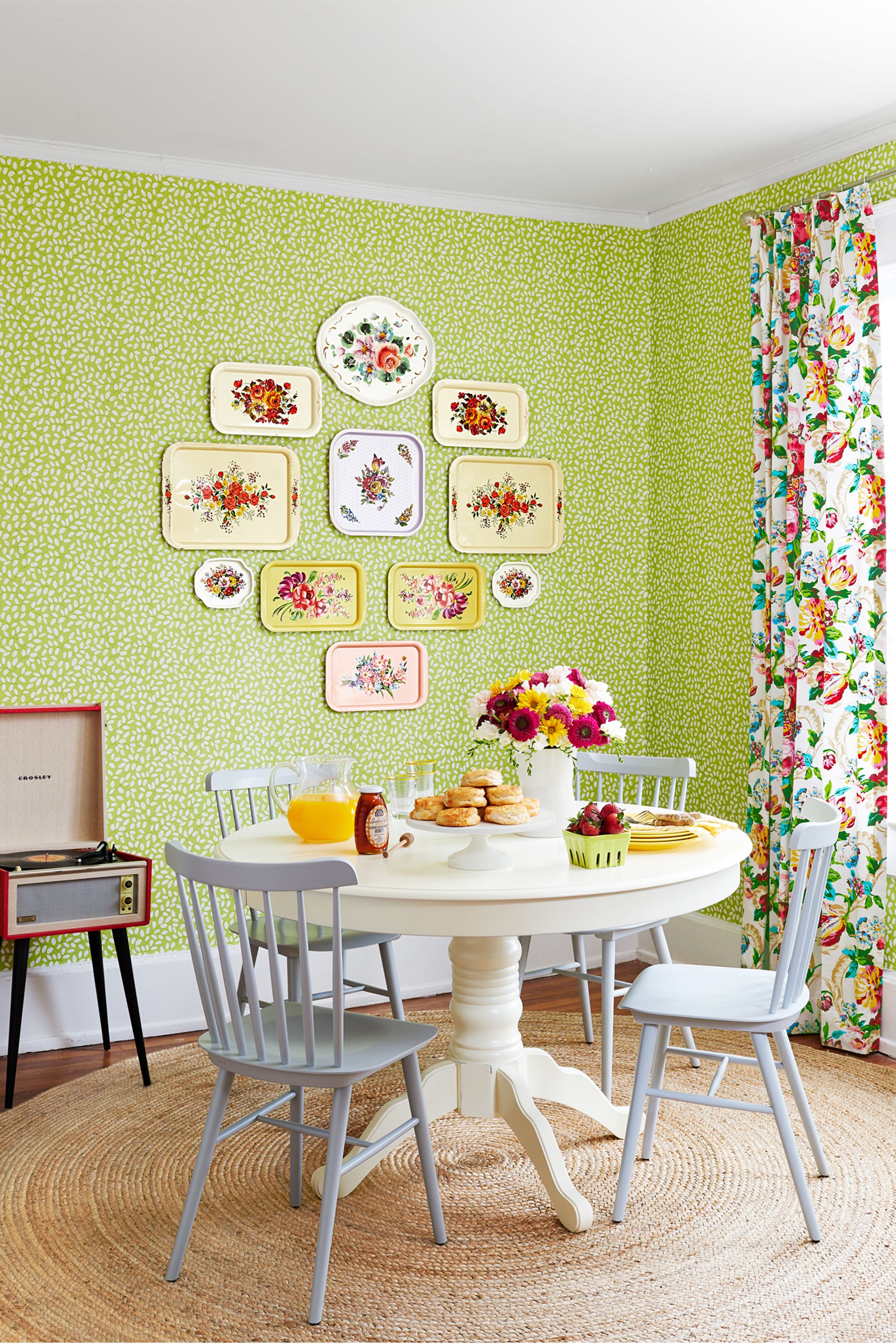 85 Best Dining Room Decorating Ideas, Asian Dining Room Decor Wallpaper