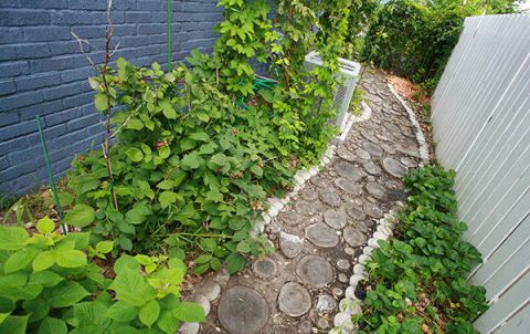10+ DIY Garden Path Ideas - How to Make a Garden Walkway