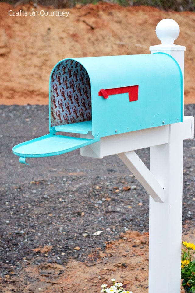 8 Easy DIY Mailbox Designs - Decorative Mailbox Ideas