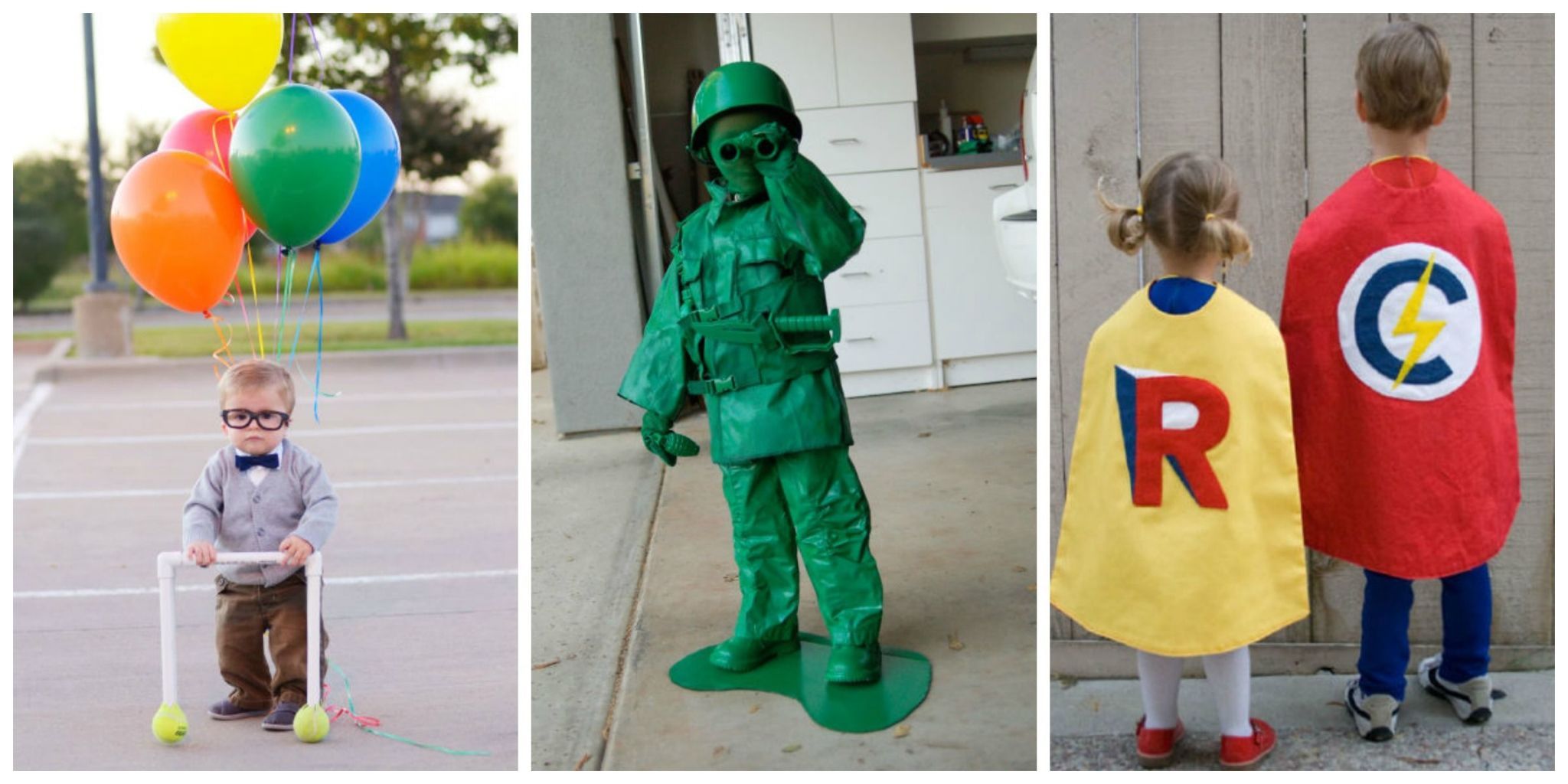 Easy costumes ideas to make at home.