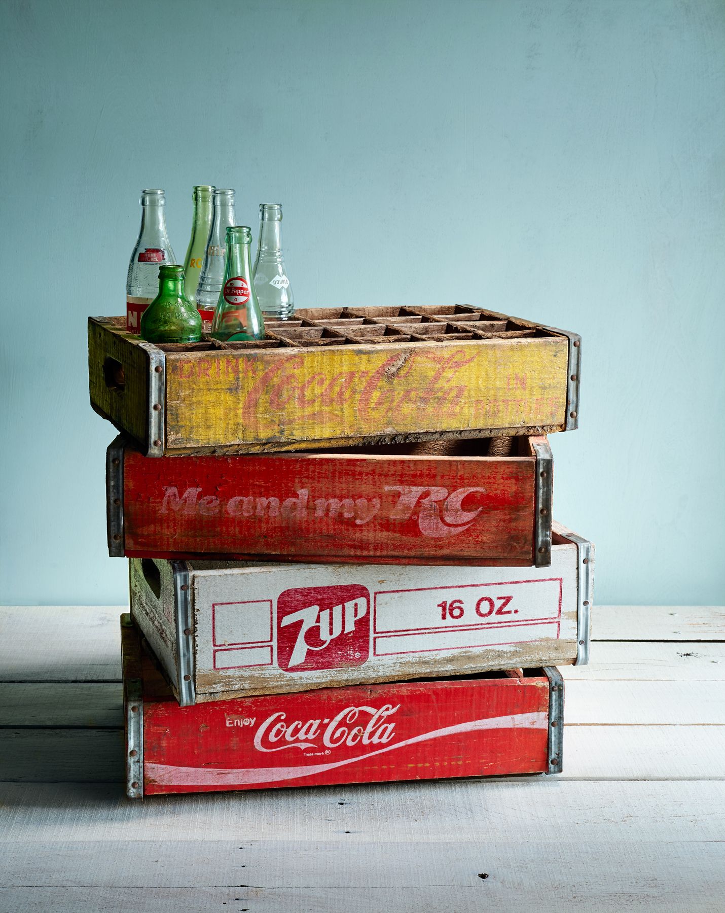 7up bottles value vintage Coca cola