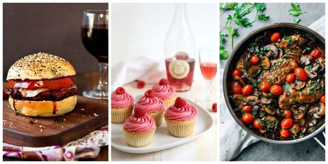 Food, Cuisine, Cupcake, Glass, Ingredient, Sweetness, Stemware, Drinkware, Drink, Tableware, 