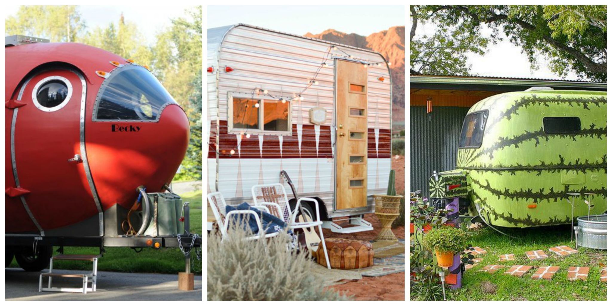 Quirky Trailers And Airstreams Vintage Trailer Decorating Ideas   Landscape 1438028408 Campercollage 