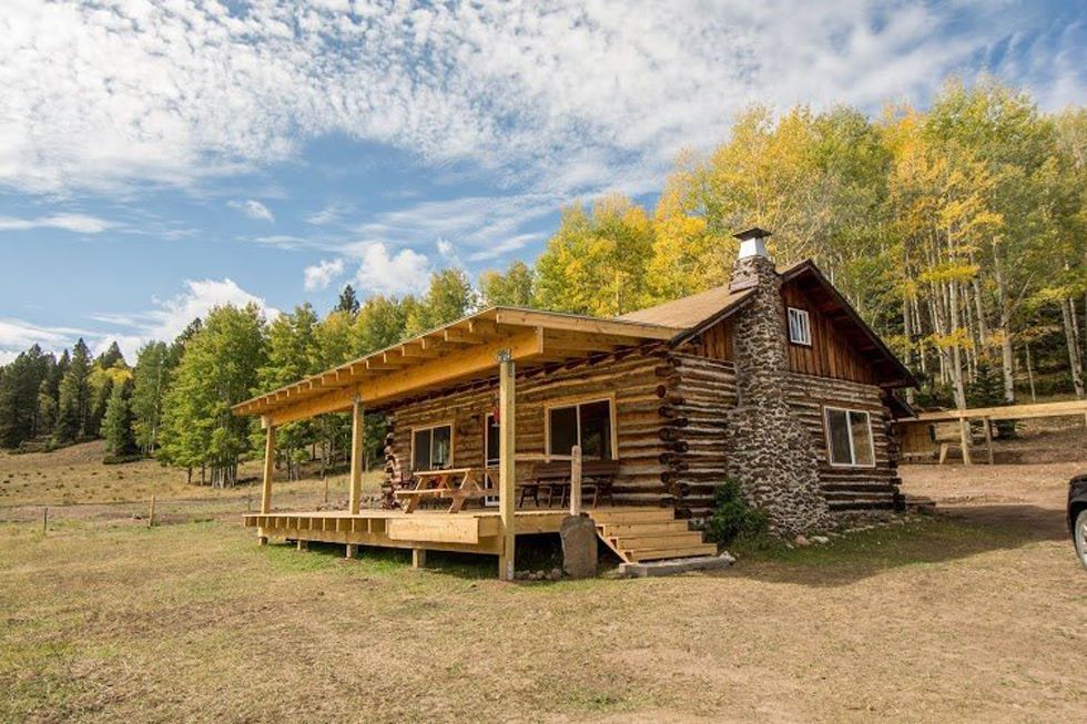 Estately New Mexico Cabin Rustic Log Cabin for Sale