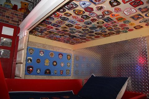 Interior design, Ceiling, Majorelle blue, Machine, 