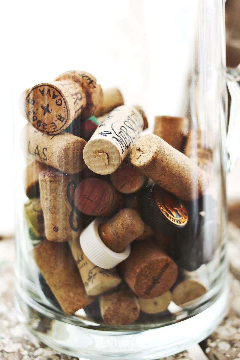 Wine Cork Crafts Recycled Corks